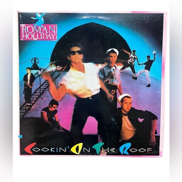 VINTAGE - ROMAN HOLIDAY “COOKIN ON THE ROOF” LP 12” VINYL RECORD 1983 - Picture 2 of 4